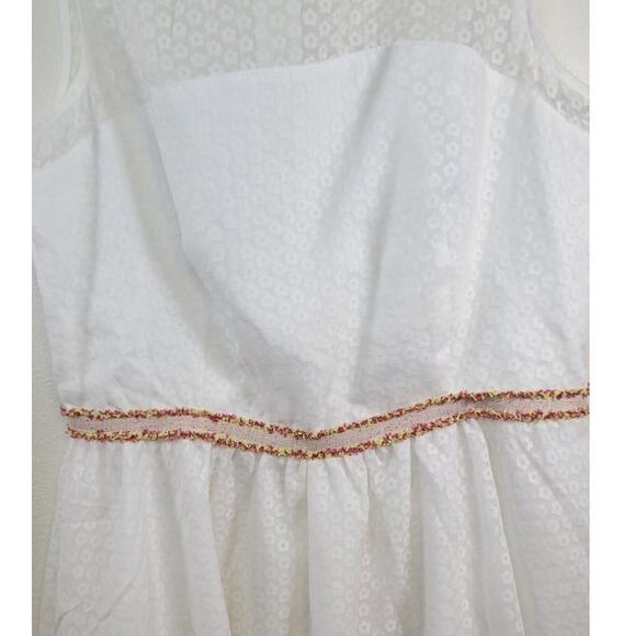 Anthropologie Esley Dress Womens Small Mini Cottagecore Coquette Coastal Cowgirl - Picture 4 of 9